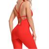 אדום - אוברול יוגה לנשים YOGA Overall