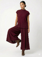 חולצת NAM בורדו - קרפ