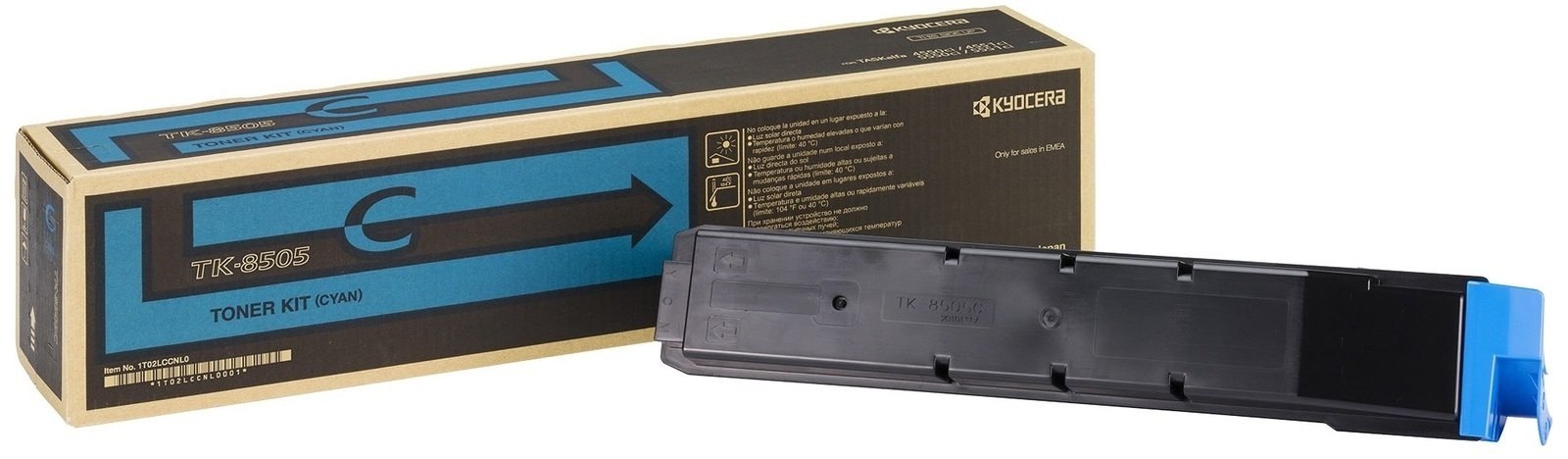 טונר כחול תואם Kyocera TK-8505C Cyan Toner Cartridge