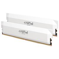 זיכרון RAM Crucial DDR5 Pro 64GB (2x32GB) 6400 CL40 OC Gaming - לבן