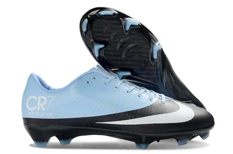 נעלי כדורגל רונאלדו Nike Air Zoom Mercurial Superfly כחול שחור CR7