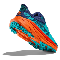Hoka Challenger 7 נעלי ספורט נשים הוקה צ'אלנג'ר 7 בצבע טורקיז/כתום | HOKA נשים
