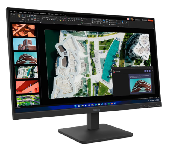 מסך LENOVO ThinkVision S27-4e FHD IPS 100Hz 4ms Vesa HDMI VGA
