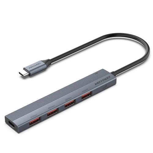 מתאם Vention USB-C to 4xUSB-A USB-C HUB