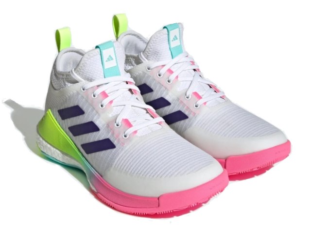 נעלי אדידס Adidas Crazyflight Mid לבן סגול