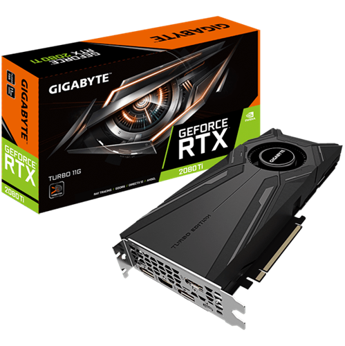 כרטיס מסך Gigabyte GeForce RTX 2080 Ti TURBO