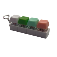 מחזיק מפתחות מקלדת Fidget Toy 4X1