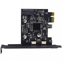 מתאם PCI ל-2 יציאות TYPE C