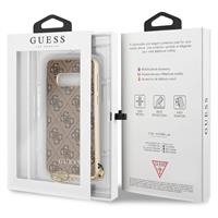 CG Mobile כיסוי קשיח בצבע חום לגלקסי S10 LITE לוגו GUESS רשמ