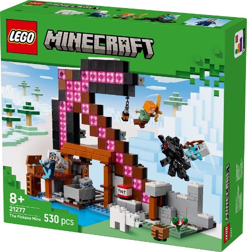 לגו Minecraft מכרה המכוש 21277
