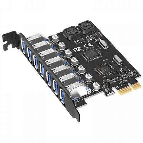 מפצל USB 3.0 פנימי למחשב 7 יציאות