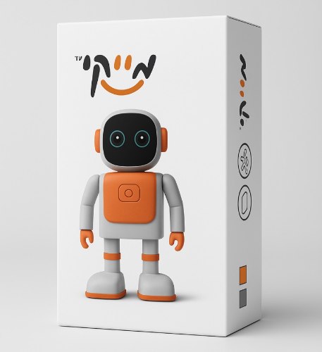 מייקי MAiKi – צעצוע חכם לילדים עם חיבור ל-AI ול-ChatGPT - אחריות איזיפון 12 חודשים