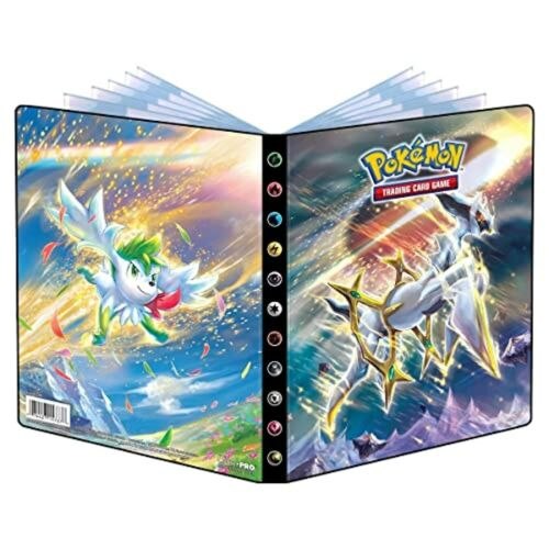 אלבום לקלפי פוקימון 80 קלפים Pokemon Sword and Shield 9 Brilliant Stars 4-Pocket Portfolio