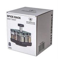 סט צנצנות תבלינים Behringer NY-5669 מסודרות לפי סוגי תבלינים