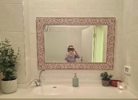 מראת קיר מעוצבת 5004 זמינה במגוון צורות ומידות