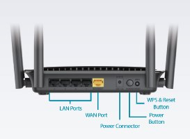 נתב אלחוטי D-LINK DIR-842 wireless Dual Band AC1200