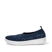 אוברניט אומברה קריסטל בלרינה כחול פיטפלופ FITFLOP