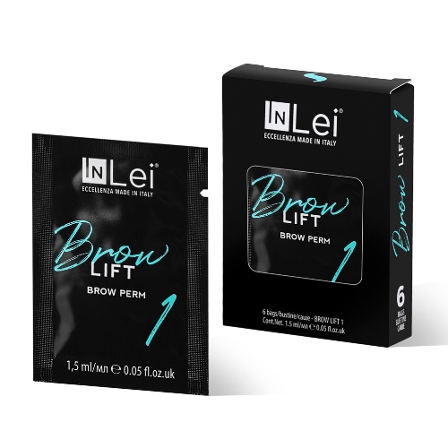 Brow Lift 1- InLei- חומר לעיצוב הגבות 6 שקיות