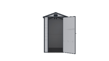 מחסן פלסטיק ARPO פרימיום במידה 133X190 דגם B30