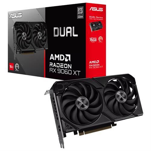 כרטיס מסך Asus Dual RX 9060 XT 16GB GDDR6