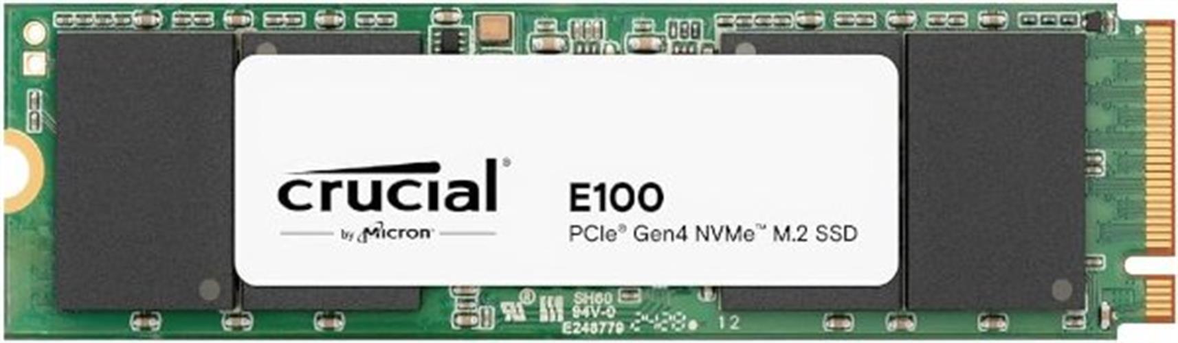 דיסק פנימי Crucial SSD E100 480GB PCIe Gen4 2280 NVMe M.2
