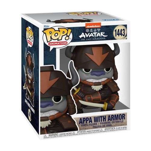 פופ 6" אווטאר - אפה עם שריון - POP 6" Avatar Appa With Armor #1443