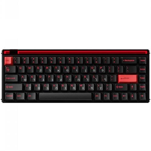 מקלדת גיימינג MelGeek MADE68 Ultra+ שחור-אדום