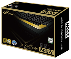 FSP Aurum Xilenser 500W Fanless 80+ Gold PFC