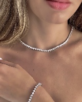 Cory Necklace Silver