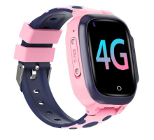 שעון טלפון חכם בצבע ורוד - Kidiwatch SupeR 4G