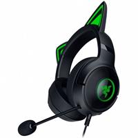 אוזניות גיימינג Razer Kraken Kitty V2 שחורות