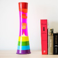 מנורת לבה קשת Rainbow - מארז לא מושלם