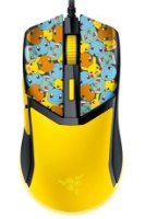 עכבר גיימינג חוטי Razer Cobra Pokémon Kanto Starters Edition – מבט מלמעלה על עכבר צהוב-שחור עם