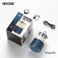 רמקול פרימיום משולב תאורת קמפינג נטענת Wekome Beluga D21