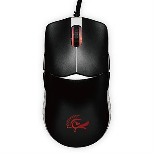 עכבר גיימינג Ducky Feather Huano Blue 50M Switch צבע שחור