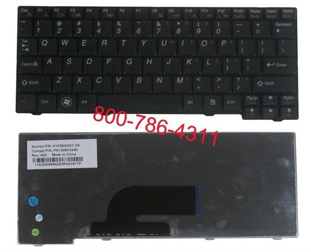 מקלדת למחשב נייד לנובו Lenovo s10-2 Laptop Keyboard V103802AS1 / PK1308H3A40