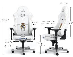 מידות כיסא HERO Real Madrid Edition – רוחב, גובה ועומק המושב