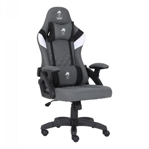 כיסא גיימינג בד Dragon Ace Pro אפור שחור