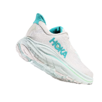HOKA CLIFTON 10 נעלי ספורט נשים הוקה קליפטון 10 בצבע לבן/כחול סיאלו | רוחב לבחירה