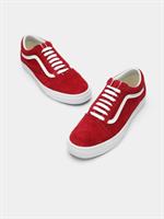 VANS OLD SKOOL- יוניסקס- אדום קטיפה