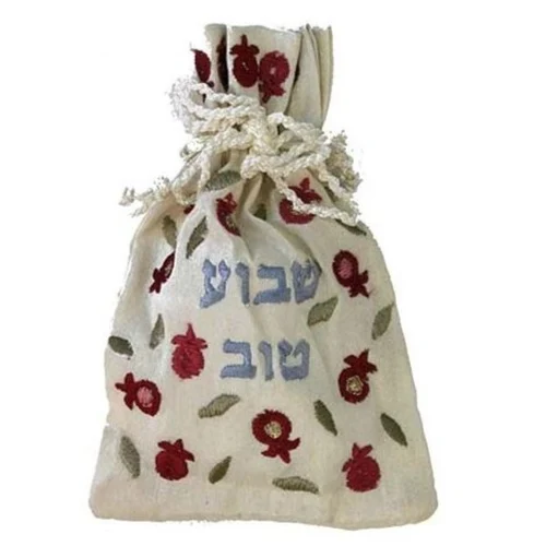 שקית בשמים להבדלה רקמת שבוע טוב