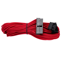 Corsair Premium Individually Sleeved PSU Cable Kit Starter Package Type 4 (Generation 3) - Red