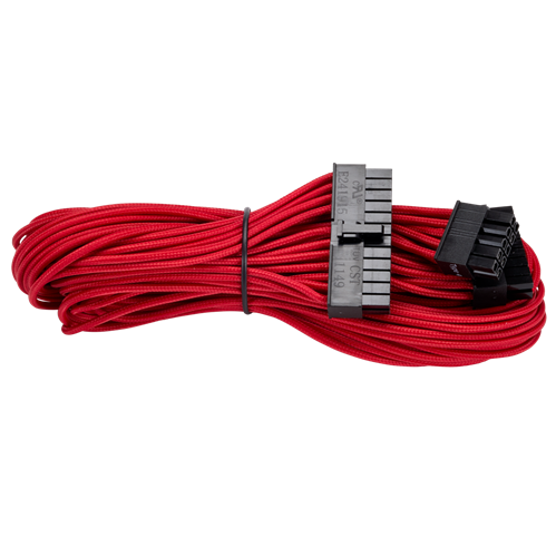 Corsair Premium Individually Sleeved PSU Cable Kit Starter Package Type 4 (Generation 3) - Red