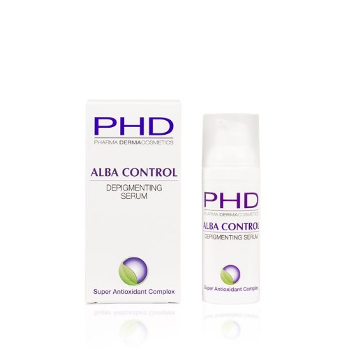 סרום הבהרה טיפולי PHD- Alba control depigmenting serum