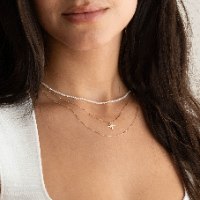 שרשרת פנינים צמודה
