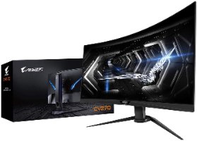 מסך גיימינג קעור GIGABYTE AORUS CV27Q 27" QHD 165HZ 1MS