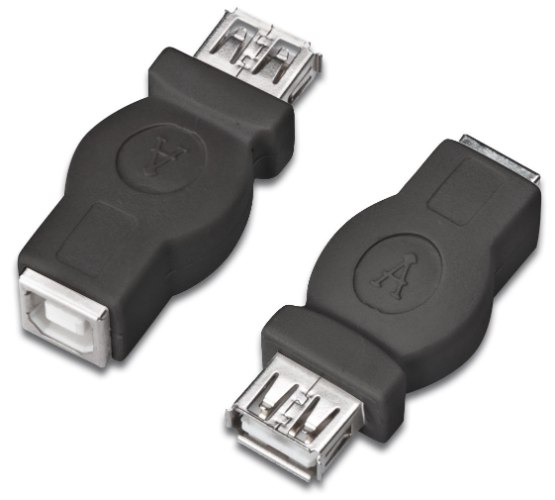 מתאם USB2.0 נקבה A לחיבור USB2.0 נקבה B