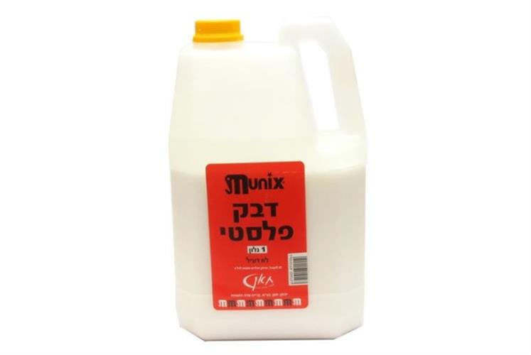 דבק פלסטיק גלון 4 ליטר