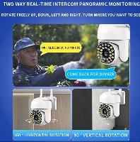 סט שתי מצלמות אבטחה Zeero WiFi עם אפליקציה לניהול חכם