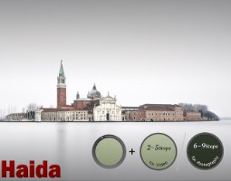 Haida Interchangeable Magnetic Variable ND filter kit 67mm קיט פילטר משתנה מגנטי טווח 2-9 סטופים